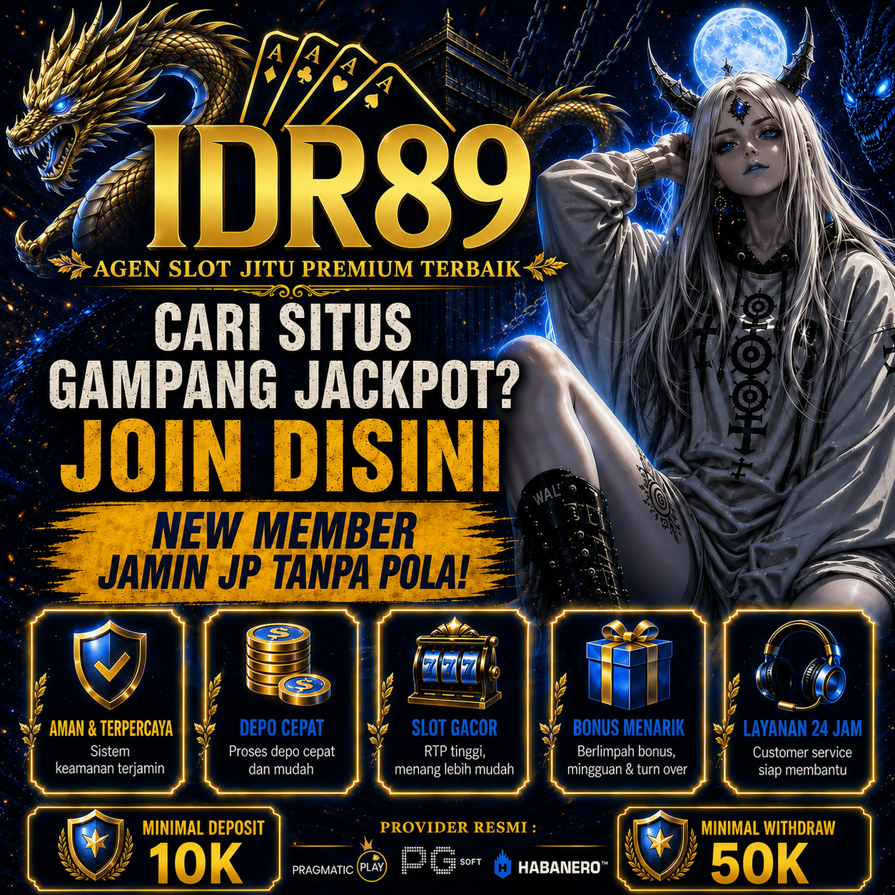 IDR89: Situs Slot Gacor Lagi Viral dengan Pilihan Game Terbaru Paling Seru